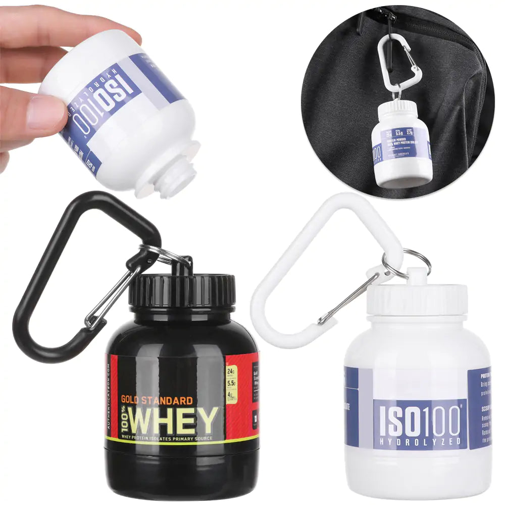 CRW’s Mini Protein Powder Bottle